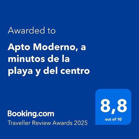 Apto Moderno, A Minutos De La Playa Y Del Centro Tarifa Exterior photo